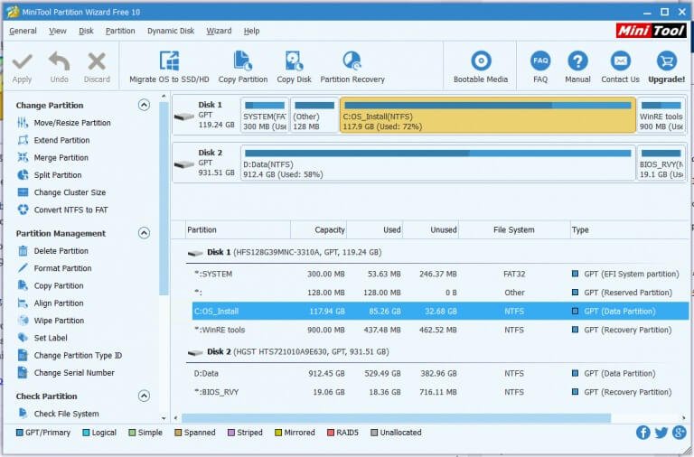 MiniTool Partition Wizard Kuyhaa