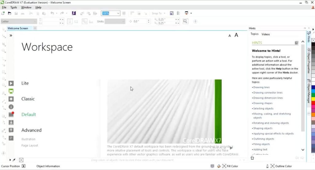 Download Corel Draw X7