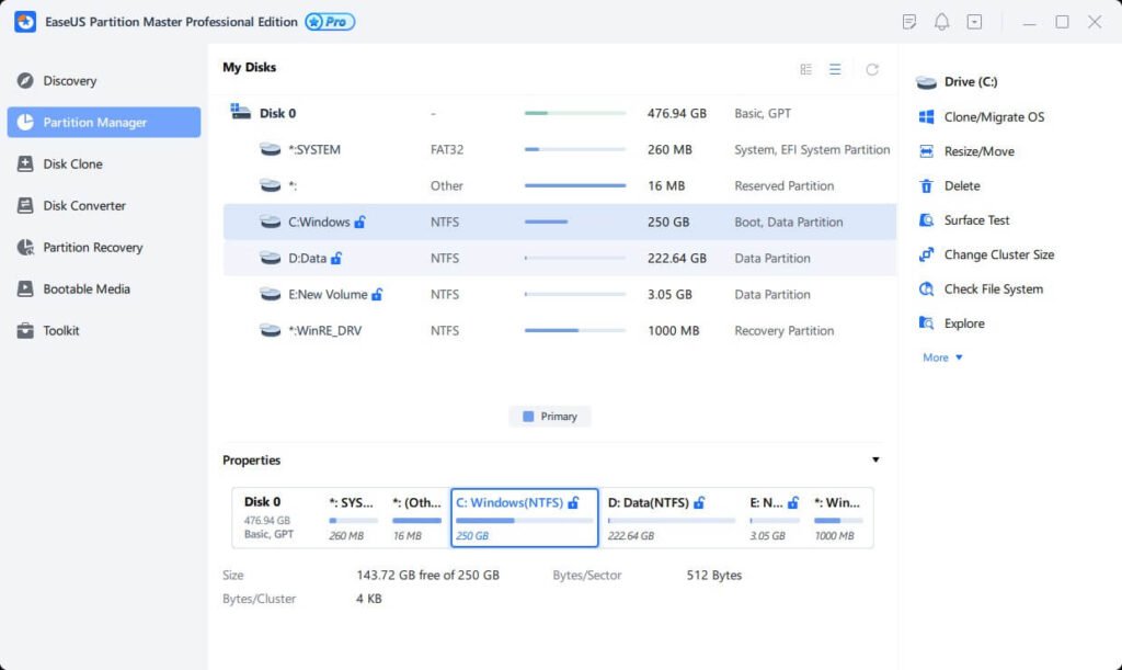 Easeus Partition Master Full