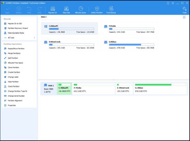 AOMEI Partition Assistant Full