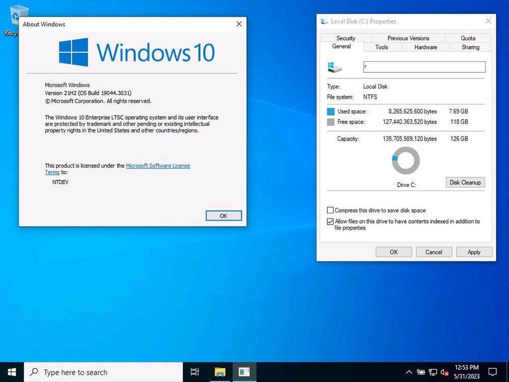 Windows 10 Lite Terbaru